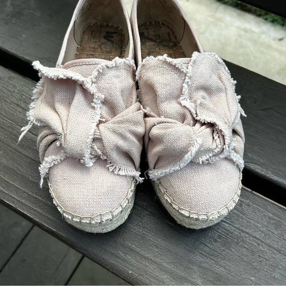Sam Edelman Cabrera pink espadrille platforms - Picture 5 of 7